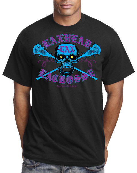 019 Skull Lacrosse short sleeve tee-shirt