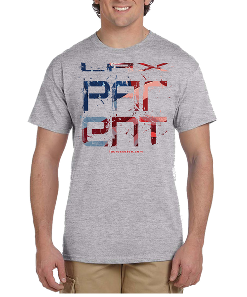 023 Patriot Parent Lacrosse short sleeve tee-shirt