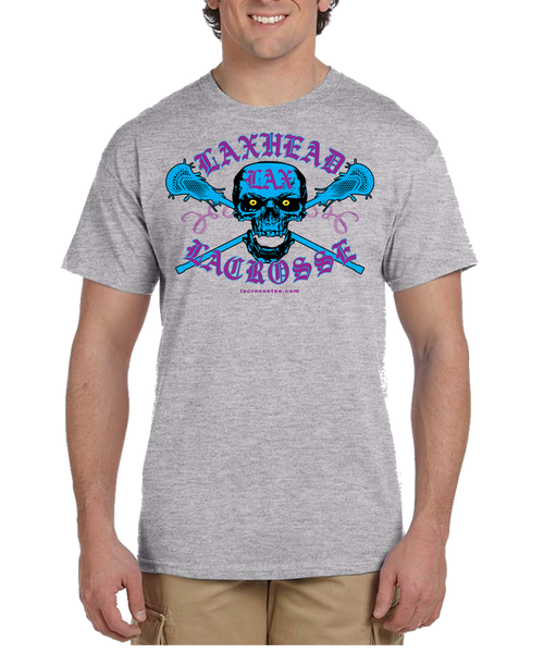 019 Skull Lacrosse short sleeve tee-shirt