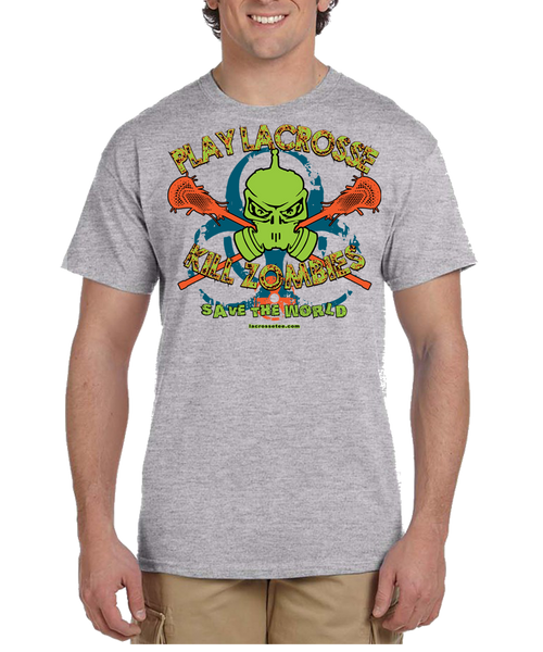 018 Zombie Lacrosse short sleeve tee-shirt