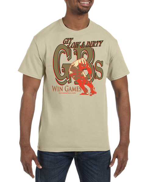 005 GBs (Ground Balls) Lacrosse short sleeve Tee-shirt