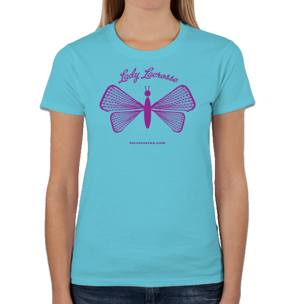 020 Ladies/Girls LAX Ladybug short sleeve tee-shirt