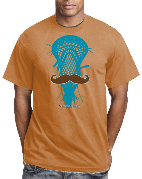 013 Mustache Lacrosse short sleeve tee-shirt